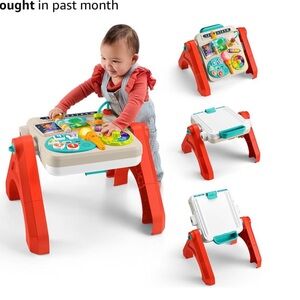 Fisher-Price Red and Teal Convertible Activity Desk